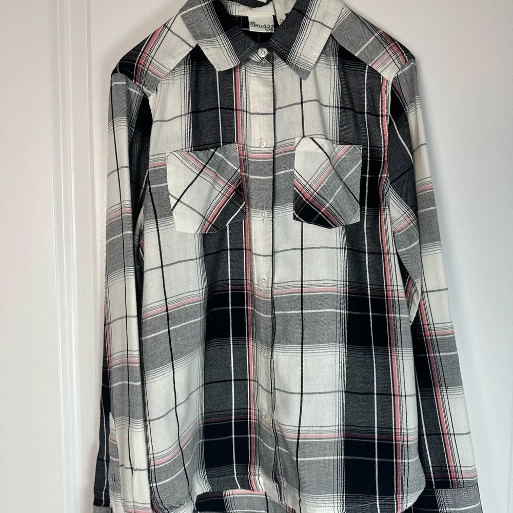 Mudd Girls Flannel Shirt – Size 12